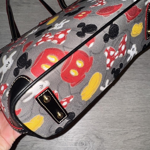 Dooney & Bourke Gray Tote with Disney Motif - Picture 5 of 5